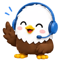 Faltive mascot eagle character